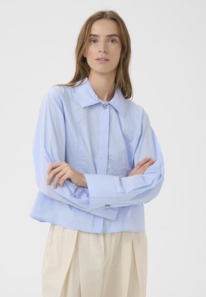 BELSE  - Bluza z gumbi - chambray blue