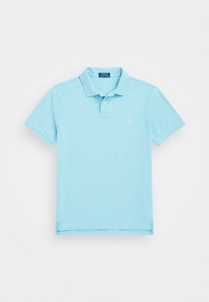 THE ICONIC MESH POLO SHIRT - Polotričko - turquoise nova heather