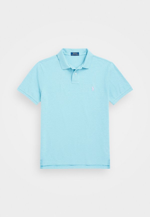 CUSTOM SLIM FIT MESH POLO SHIRT - Polo shirt - turquoise nova heather4