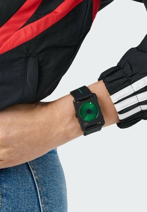 adidas Originals RETRO POP ONE - Horloge - black and green
