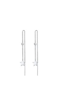 SPARKLING STAR ASTRO - MIT KRISTALLEN VON SWAROVSKI® - Örhänge - silberfarben