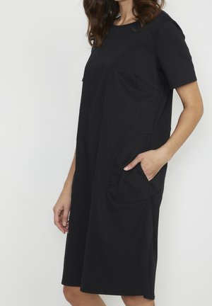 Vardagsklänning - mottled black