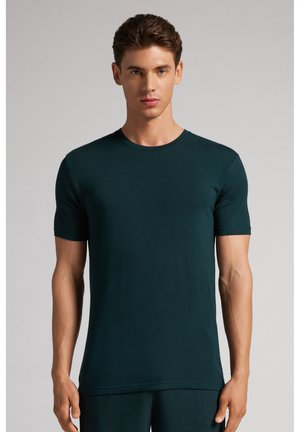 RUNDHALSAUSSCHNITT - Unterhemd/-shirt - grün/j dark green