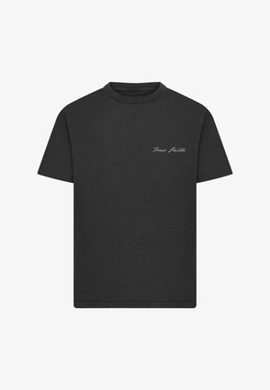 Mister Tee, TRUE FAITH VINTAGE HEAVY LOOSE - Trükipildiga T-särk - black