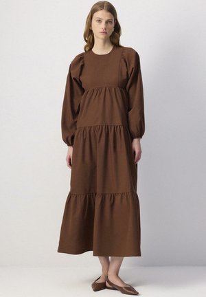 Touché Privé Day dress - brown