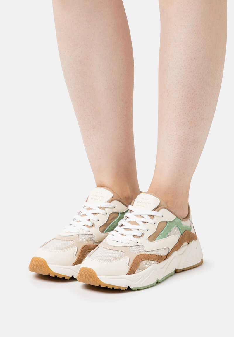 GANT NICERWILL - Sneaker low - beige/green