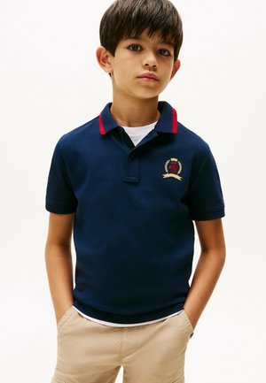 REGULAR FIT TH CREST INTERLOCK  - Poloshirt - dark night navy