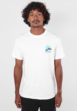 Oxbow, UNFADING - T-shirt imprimé - white