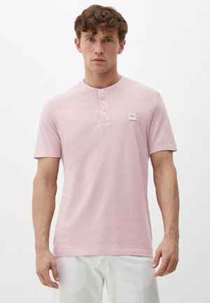 MIT HENLEY-AUSSCHNITT - T-shirt basic