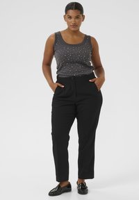 Kaffe Curve ELIA - Pantalon classique - black deep