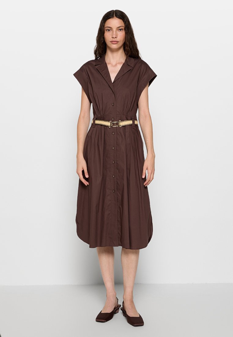 TWINSET Blousejurk donkerbruin