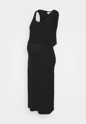 NURSING DRESS - Długa sukienka - black