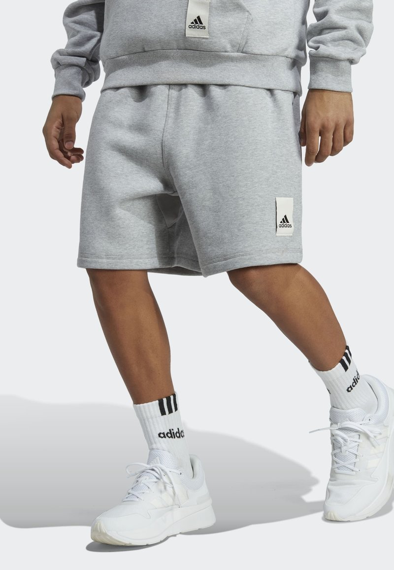 adidas Sportswear LOUNGE Short medium grey heather/gris ZALANDO.FR