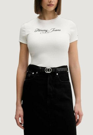 Triko s potiskem - sour-cream