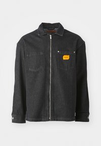 FOUNDER ZIP UNISEX - Skjortebluse - black delavé