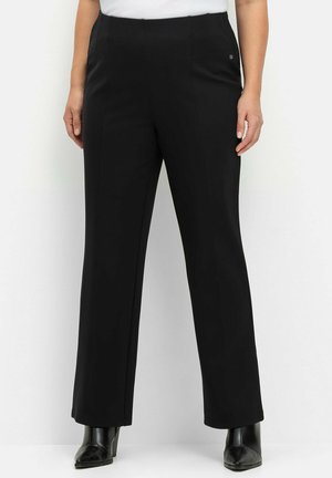Sheego, GERADE - Trousers - schwarz