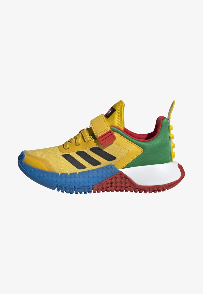 adidas Sportswear DNA X LEGO®LIFESTYLE ELASTIC LACE - Trainers - eqt yellow core black shock blue