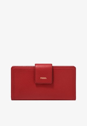 Fossil SMALL LOGAN - Portefeuille - red