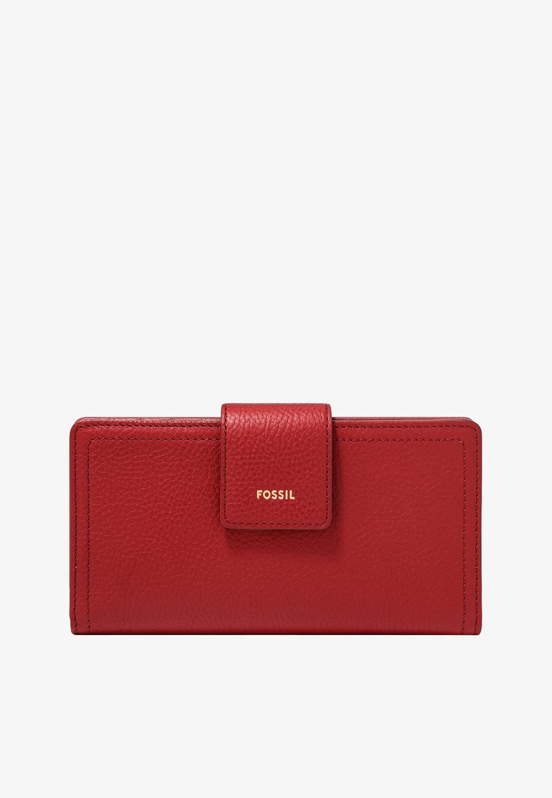 Fossil SMALL LOGAN - Monedero - red