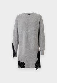Pinko VALLEDAOSTA  - Abito in maglia - grigio monumento