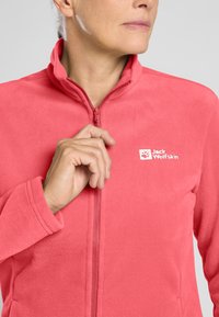 Jack Wolfskin TAUNUS - Giacca in pile - sunset coral