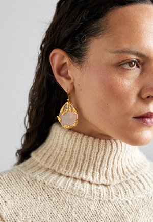 Aurélie Bidermann FRANCOISE PENDANT EARRINGS  - Korvakorut - gold-coloured/rose