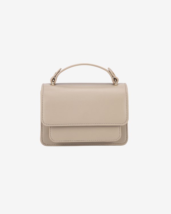 RENEI SOFT STRUCTURE - Handtasche - light taupe