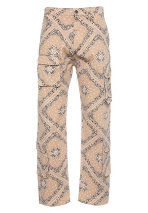 Karl Kani PAISLEY  - Kapsáče - sand