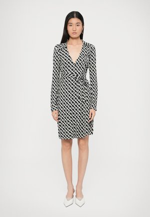 NEW JEANNE WRAP DRESS - Rochie de zi - black