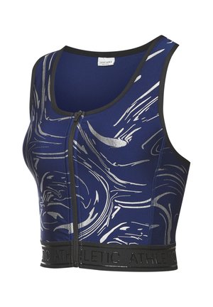 FUNKTIONS - Top - blau silber