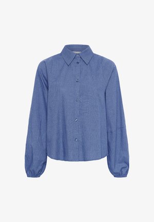 My Essential Wardrobe, MWILSE BALLOON SLEEVE - Chemisier - clear blue check