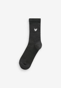 Next MOTIF 5 PACK STANDARD  - Strømper - black embroidered butterflies