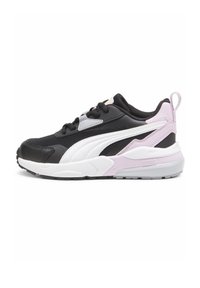 Puma - VIS2K  - Sneakers low - black white grape mist Imagine miniatură 1