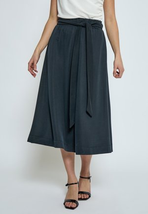 Minus MIADDILYN SKIRT - Jupe trapèze - black