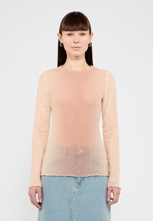 ALBA GRADIENT - Long sleeved top - nude