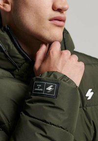 Superdry & Co PUFFER - Vinterjakker - dark moss green