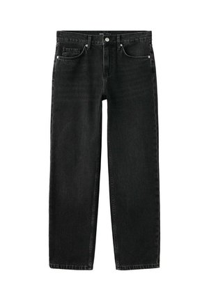 Mango, ADULT - Jean droit - black denim