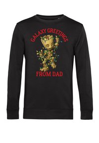 Marvel GOTG CLASSIC XMAS GROOT DAD - Felpa - black
