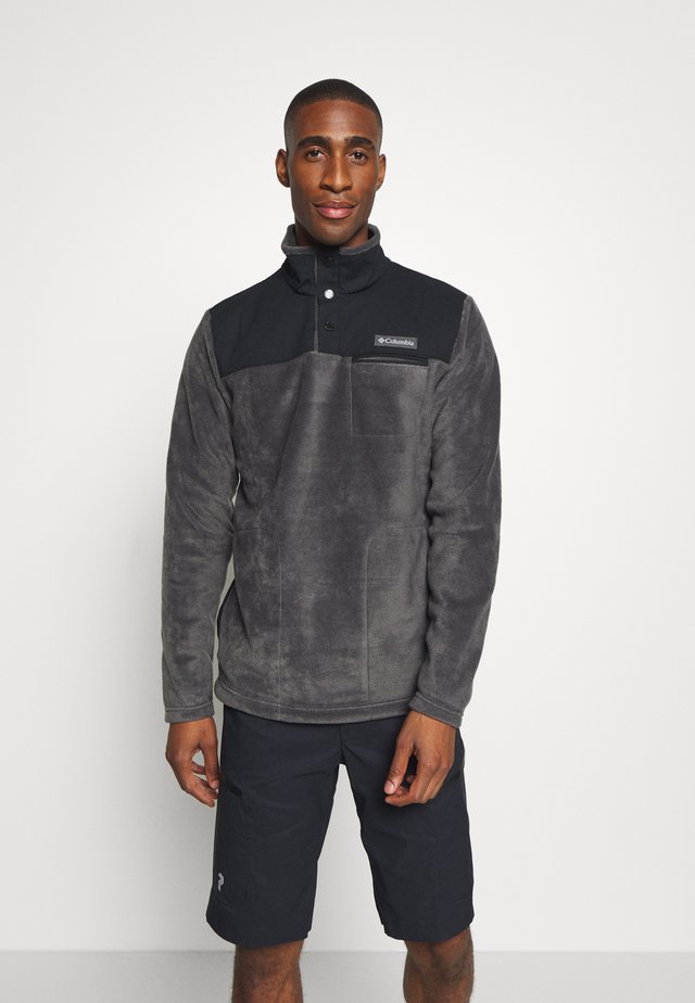 COTTONWOOD PARKHALF SNAP - Fleecetröja - shark/black