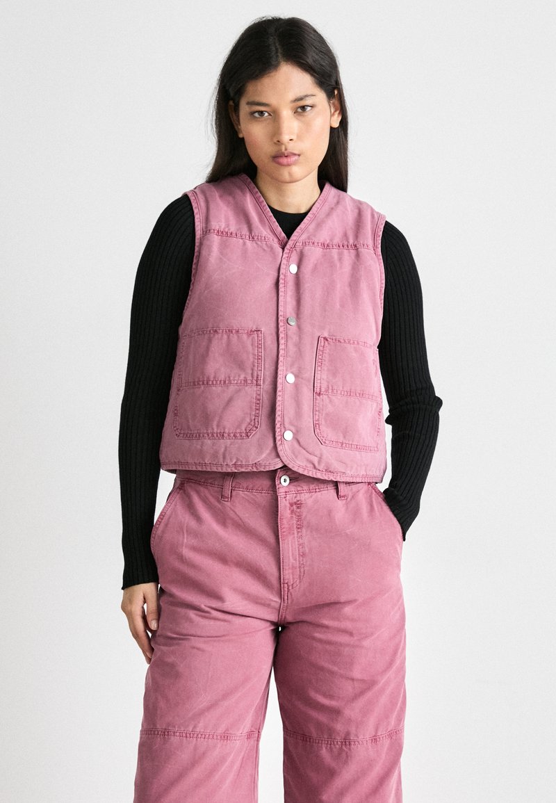 HUGO ANULA - Liemenė - medium pink