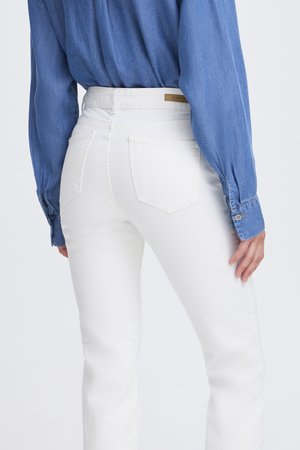 b.young, BYLOLA BYLUNI - Jeans Skinny - optical white