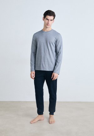 SCHLAFANZUG LANG - Pyjama set - nachtblau