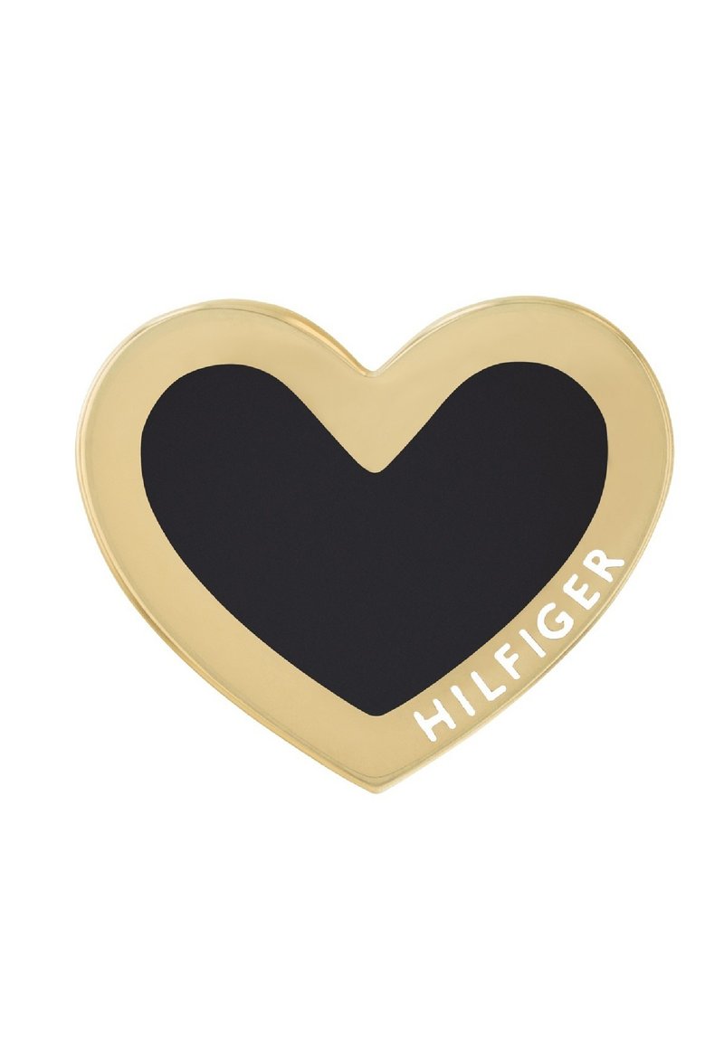 Tommy Hilfiger Pendientes - gold-coloured/black
