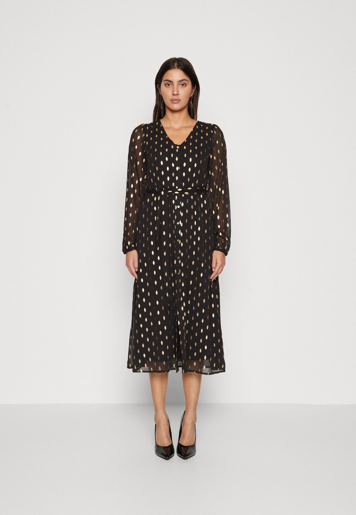 ONLANINE FOIL SHIRT DRESS