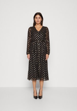 ONLY ONLANINE FOIL SHIRT DRESS - Φόρεμα πουκάμισο - black