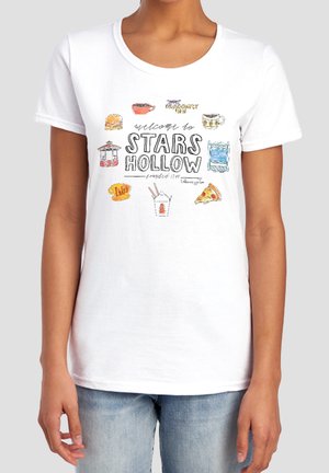 Warner Brothers, GILMORE GIRLS WELCOME TO STARS HOLLOW ICONS - Print T-shirt - white