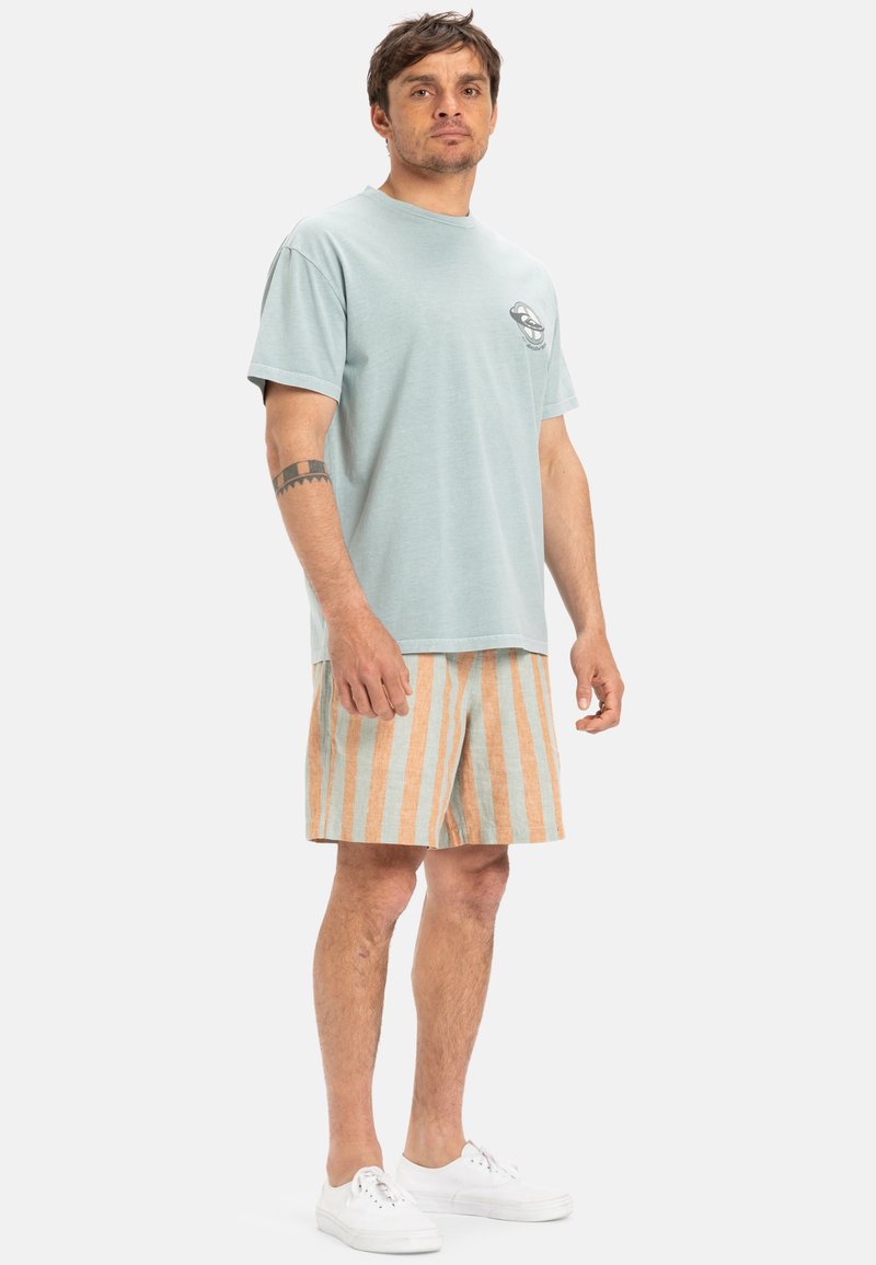 Quiksilver T-shirt print groen Quiksilver T-shirt print groen