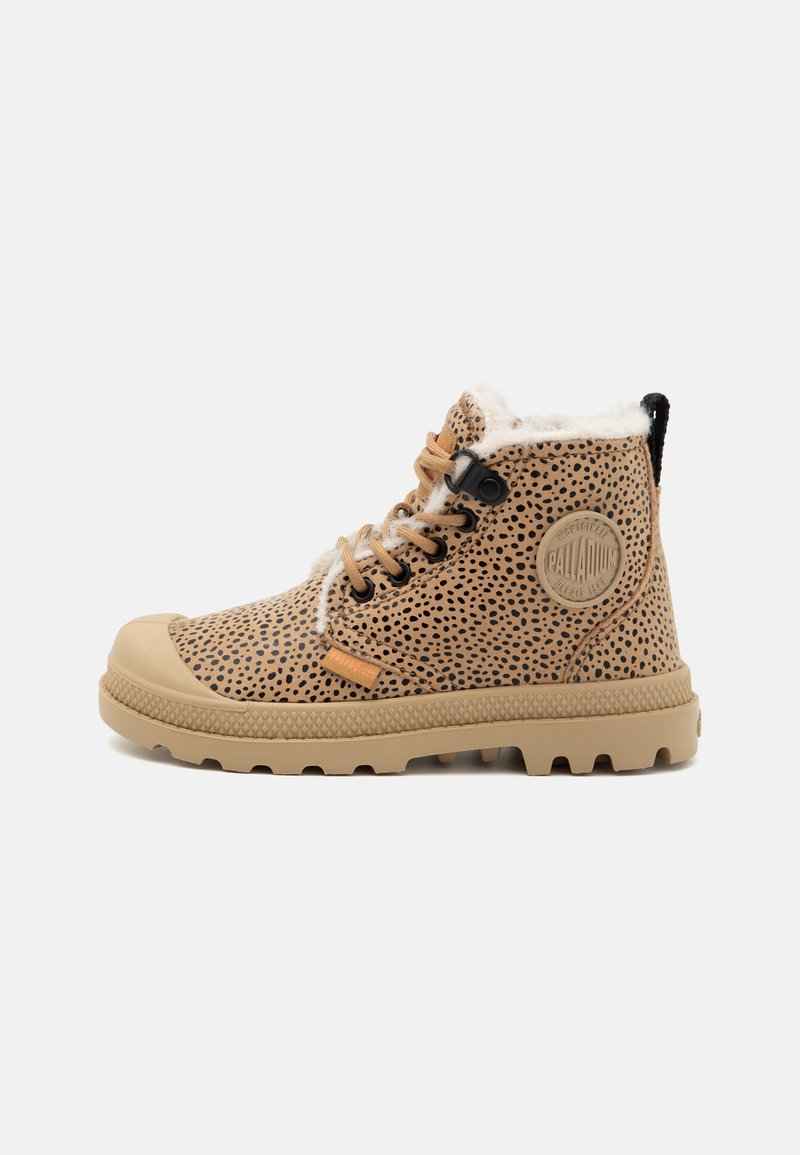 Palladium PAMPA HI ZIP UNISEX - Snørestøvletter - safari