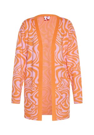 myMo, Cardigan - pink orange