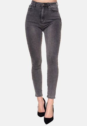 HIGHWAIST - Jeans Skinny Fit - grau